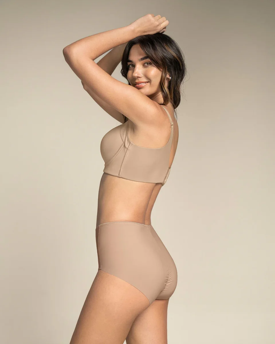 Brasier de cubrimiento alto en sisa y espalda Cover Bra - Imagen 5
