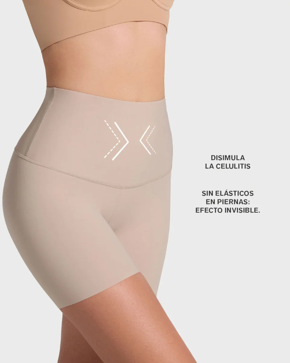 Short de compresión de abdomen y cintura que disimula la celulitis - Imagen 9