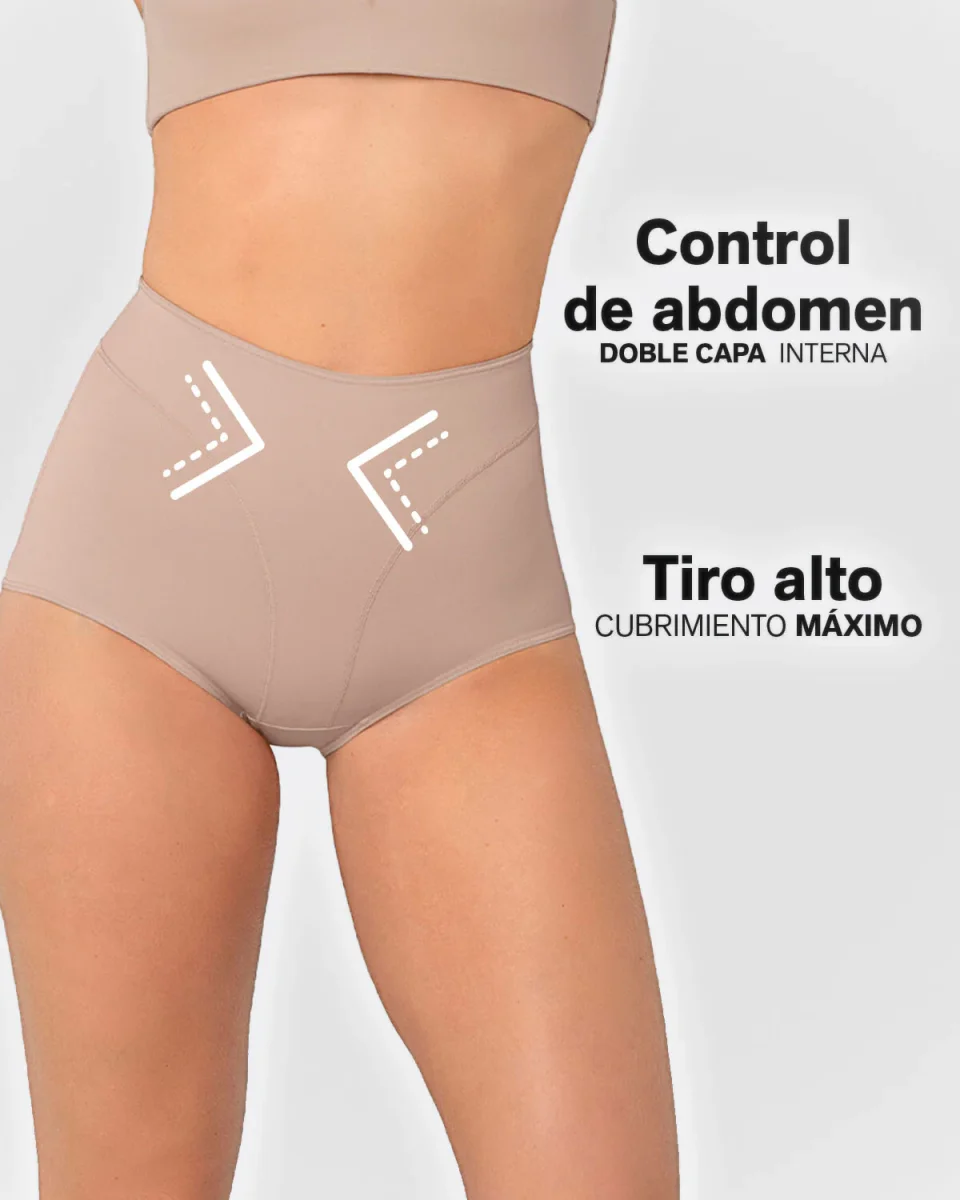Panty clásico de compresión y tiro alto - Imagen 3