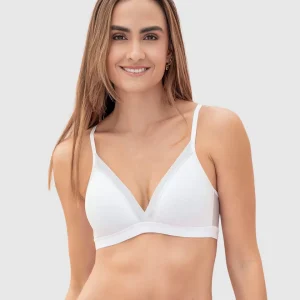 Brasier sin arco Pura Comodidad con detalles en tul