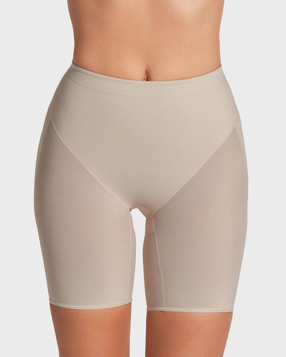 Faja pantalón tipo short levanta glúteos de compresión en abdomen - Imagen 7