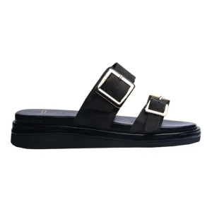 Sandalia Piso Para Mujer Lob Footwear  Negro 15105727