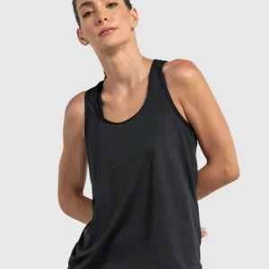 Camiseta deportiva de secado rápido y silueta semiajustada para mujer