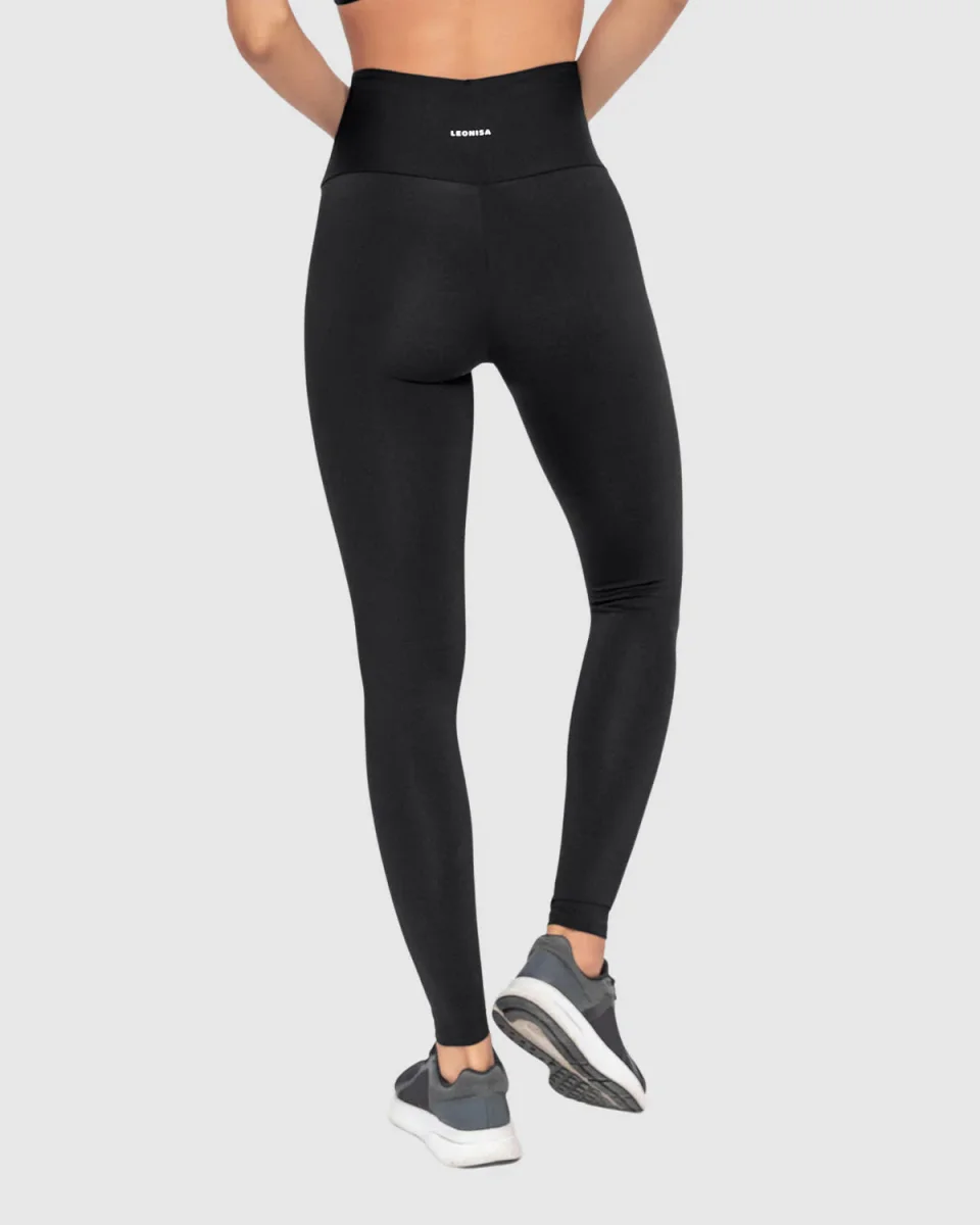 Legging deportivo de control con pretina cruzada en forma de V - Imagen 3