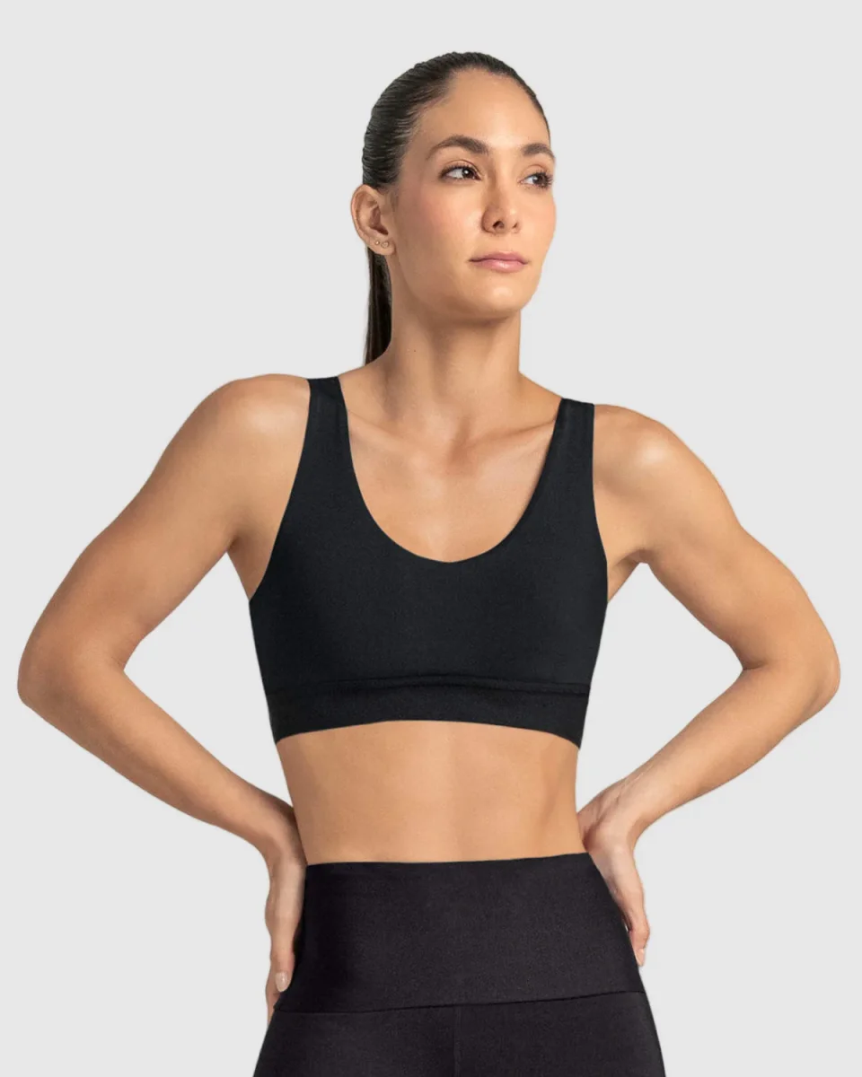 Top deportivo espalda atlética con detalles en SmartLace® - Imagen 2