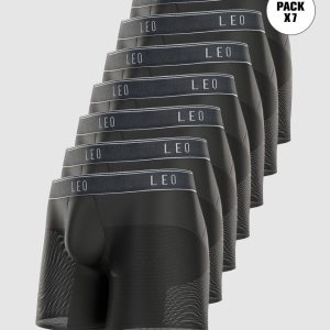 Paquete x 7 bóxers, secado rápido y mallas transpirables
