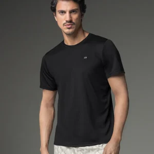 Camiseta deportiva masculina semiajustada de secado rápido