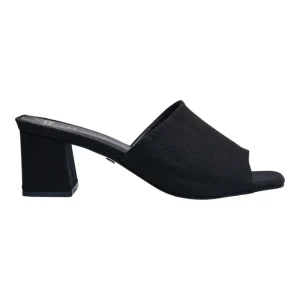 Sandalia Tacón Para Mujer Lob Footwear Negro 83705738