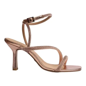 Sandalia Tacón Para Mujer Lob Footwear Oro Rosado 87505716