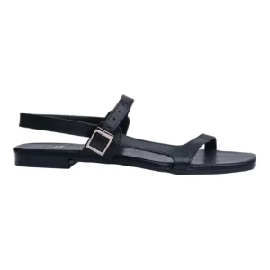 Sandalia Piso Para Mujer Lob Footwear Negro 87605705