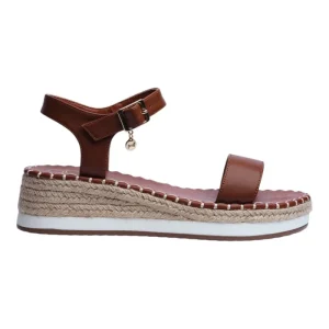 Sandalia Cuña Para Mujer Lob Footwear Café 90605464