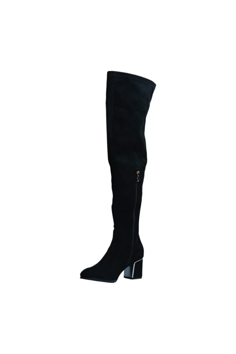 Bota Para Mujer Lob Footwear Pu Croc Negro 92305521 - Imagen 7