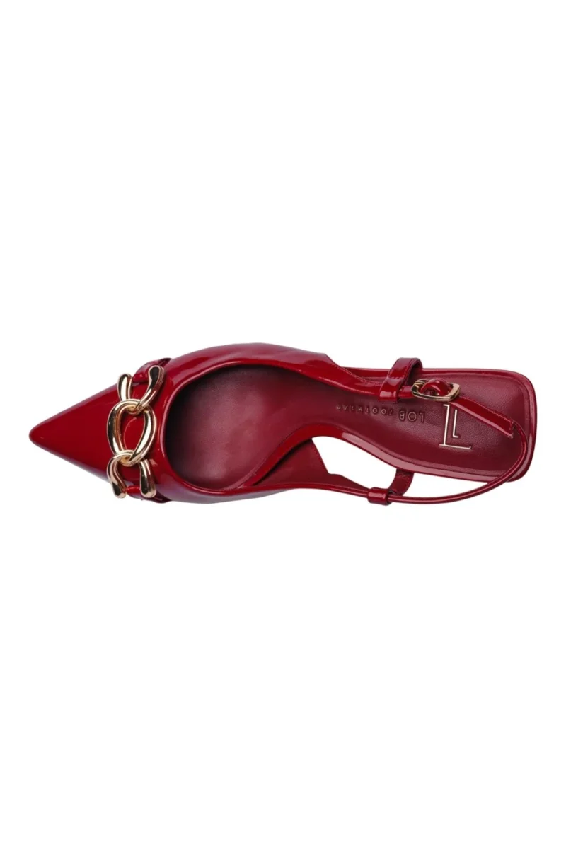 Zapatilla Para Mujer Lob Footwear Rojo 93405998 - Imagen 8