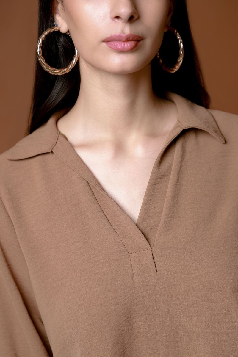 Blusa Cey Camisera Manga Larga - Imagen 4