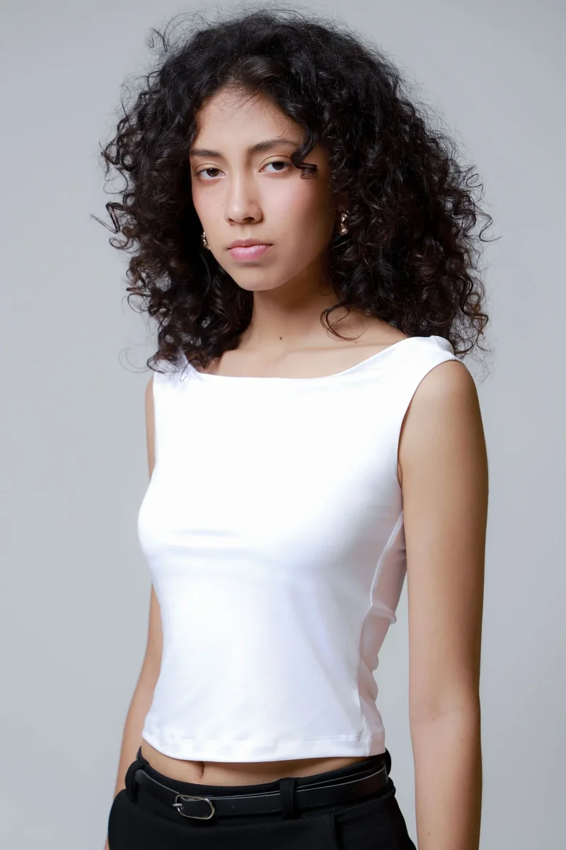Blusa Con Manga Caída