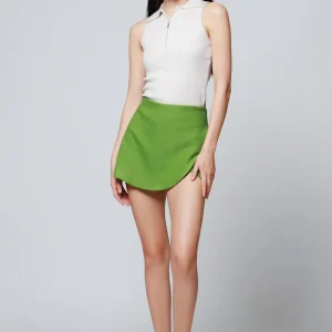 Short Falda Con Cruce