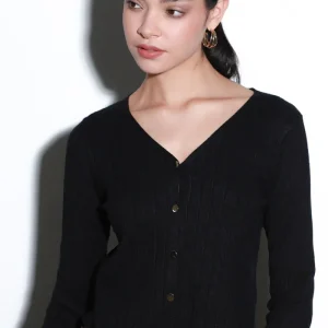 Cárdigan Tejido Cuello V