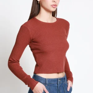Blusa Manga Larga Tejido Ligero