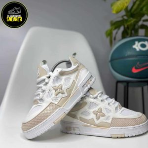 LOUIS VUITTON SKATE BLANCA BEIGE