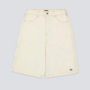 Pantalón Corto Dickies Carpenter Denim Jort W Beige Mujer