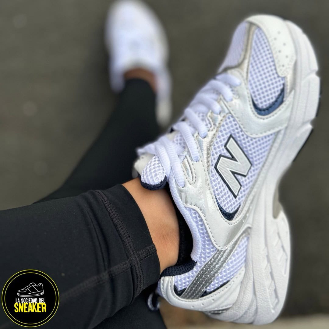 NEW BALANCE 530 AZUL OSCURO BLANCA - Imagen 5