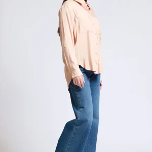 Blusa Camisera Manga Larga