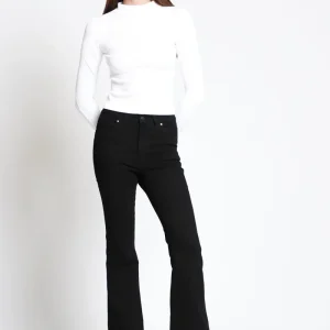 Blusa Cuello Mock Manga Larga