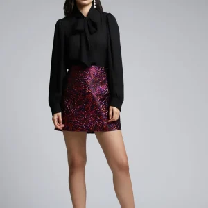 Falda Mini Jacquard